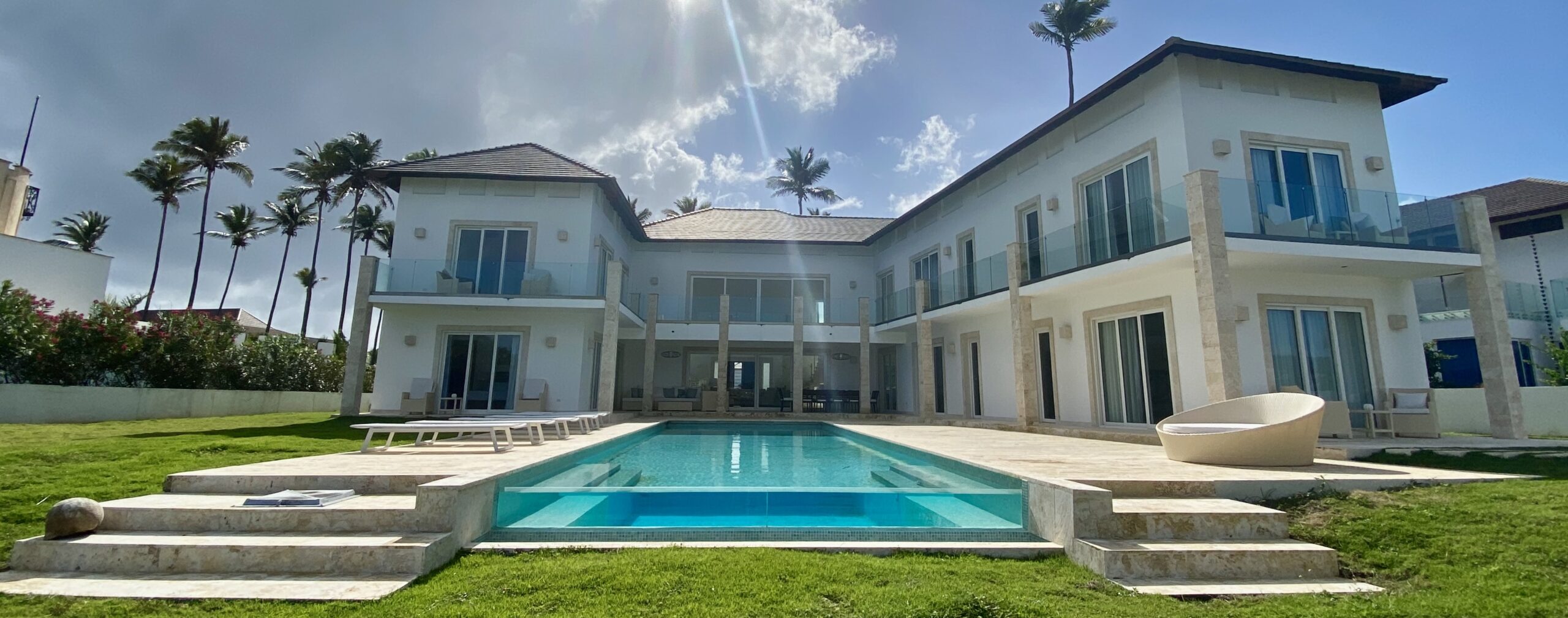 private oceanfront villas